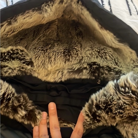 Woolrich Coat with rabbit fur x small - Picture 9 of 11